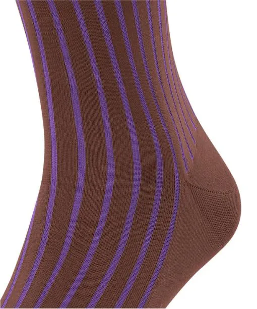 Men Shadow Men Kneehigh Socks Brandy FALKE Knee High Socks