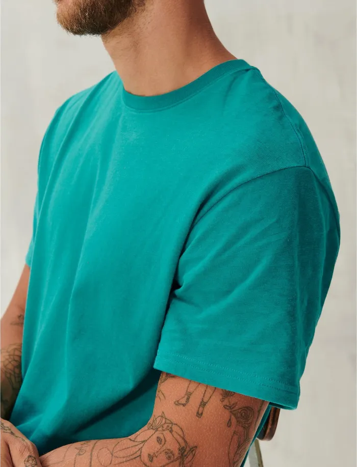 Men Sueded Jersey Tee Deep Lake Tees Lucky Brand
