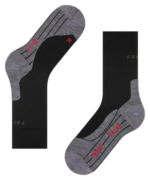 Men TK5 Wander Men Trekking Socks Black FALKE Hiking Socks