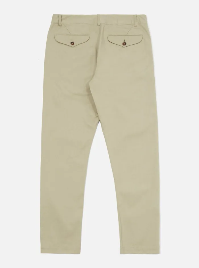 Men Universal Works Aston Pant In Stone Twill Universal Works Cotton Twill
