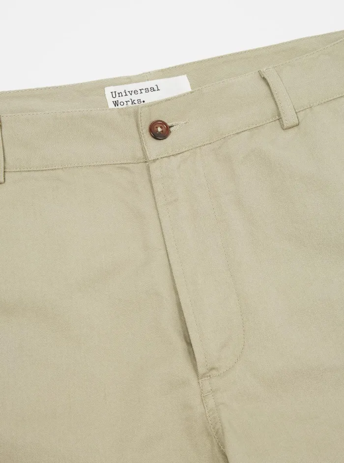 Men Universal Works Aston Pant In Stone Twill Universal Works Cotton Twill