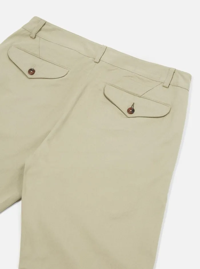 Men Universal Works Aston Pant In Stone Twill Universal Works Cotton Twill