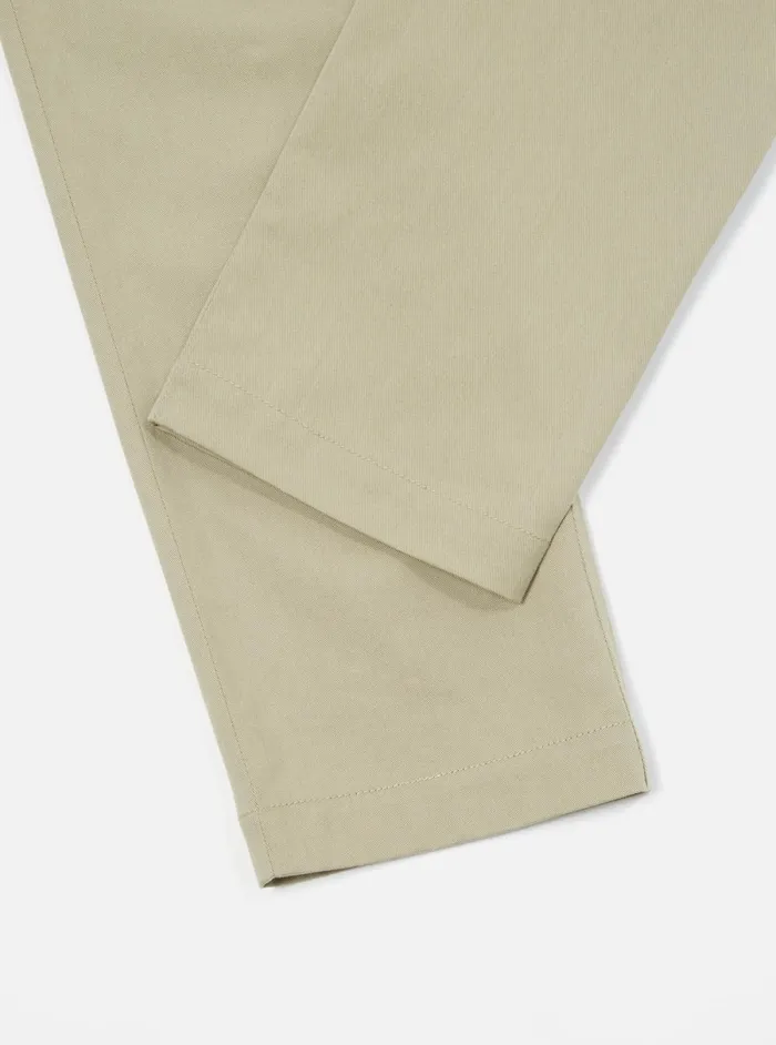 Men Universal Works Aston Pant In Stone Twill Universal Works Cotton Twill