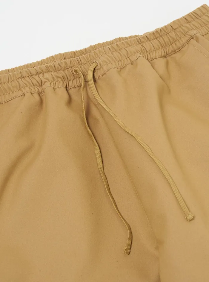 Men Universal Works Judo Pant In Sand Brushed Polytech Universal Works Trousers