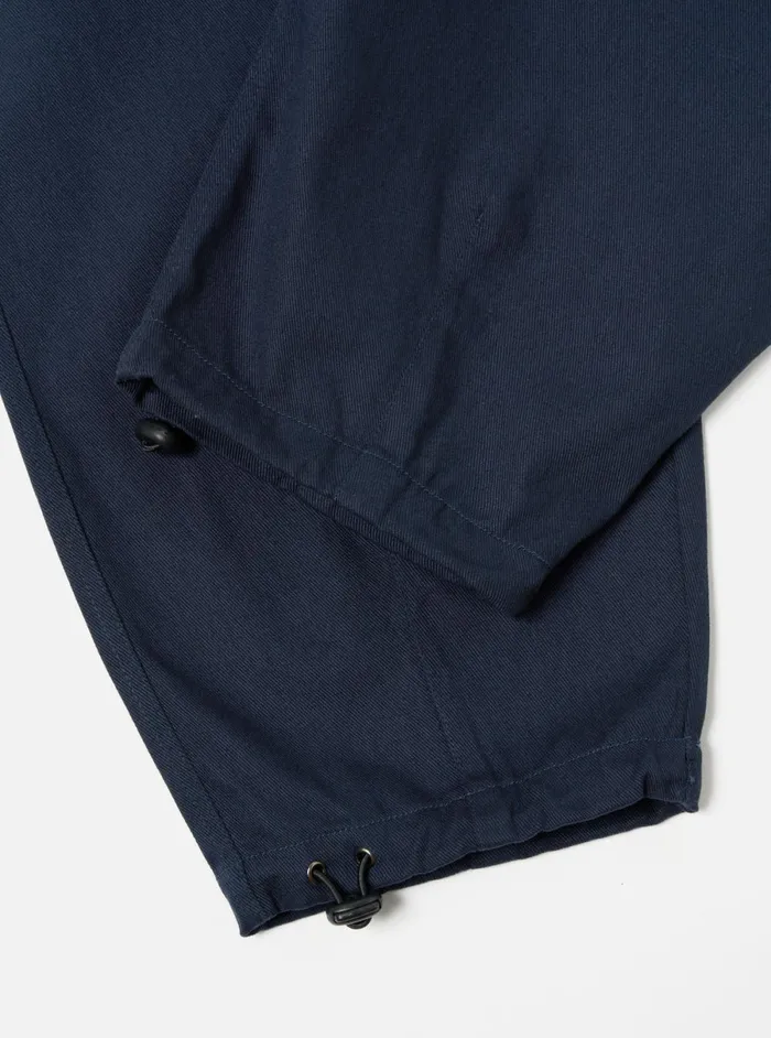 Men Universal Works Loose Cargo Pant In Navy Winter Twill Universal Works Trousers