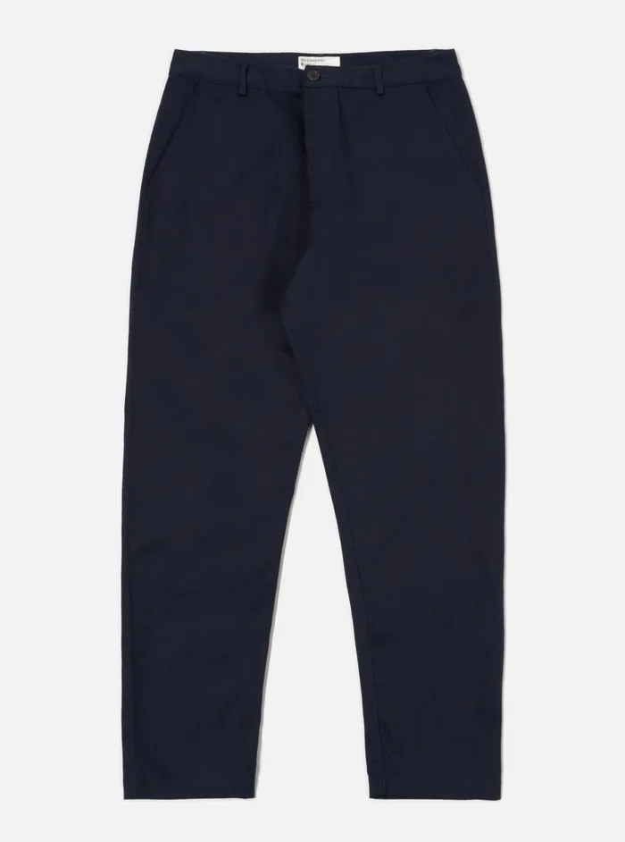 Men Universal Works Military Chino In Navy Works Twill Universal Works Trousers