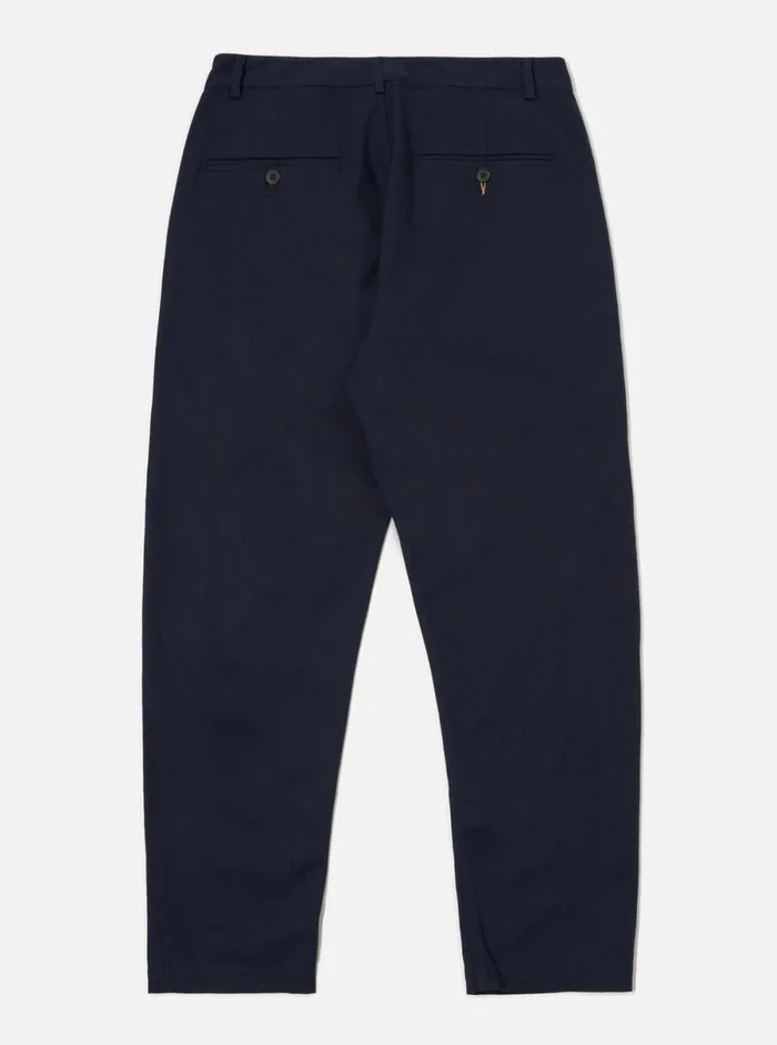 Men Universal Works Military Chino In Navy Works Twill Universal Works Trousers