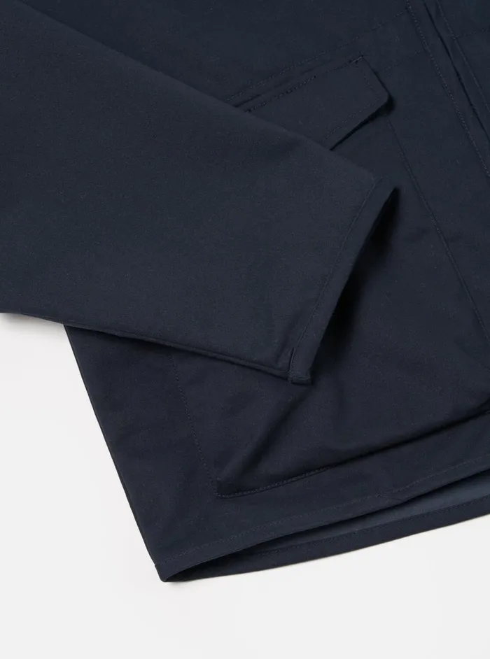 Men Universal Works Parachute Liner Jacket In Navy Brushed Polytech Universal Works Jackets