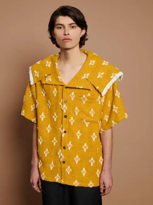 Menswear Jack Fray Shirt Mustard Yellow Sister Jane