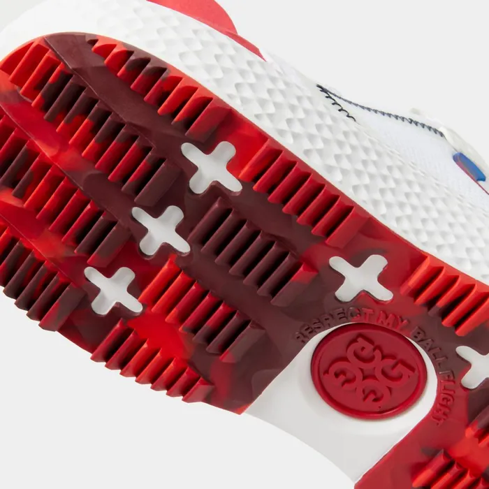 Mg4x2 Knit Striped Quarter G Golf Cross Trainer Poppy Men GFORE Street Shoes