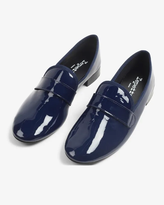 Michael Rubber Sole Loafers Classic Blue Women Repetto Loafers and Oxford Shoes Michael Rubber Sole Loafers Classic Blue Women Repetto Loafers and Oxford Shoes