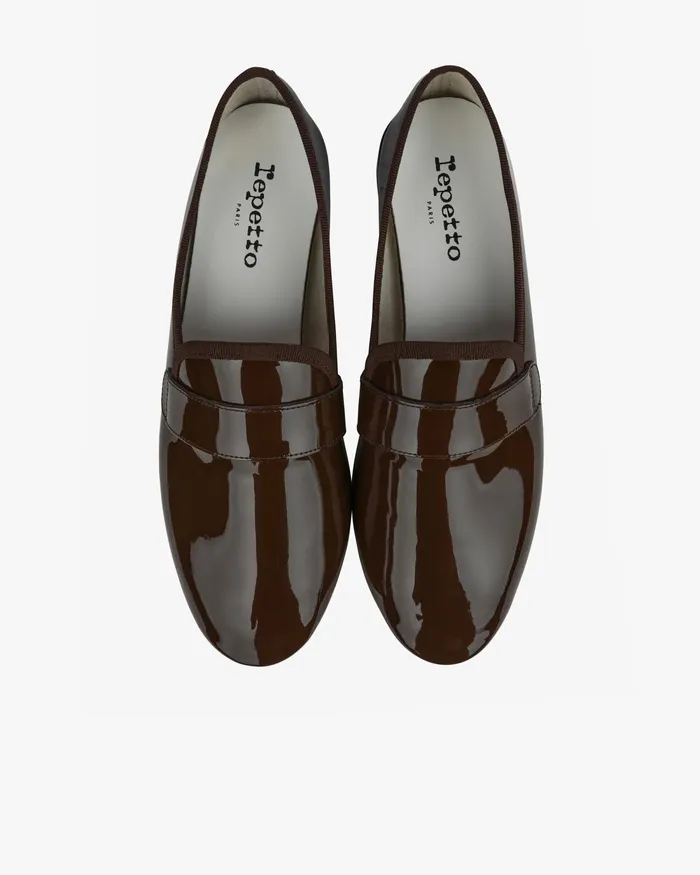 Michael Rubber Sole Loafers Ristretto Brown Women Repetto Loafers and Oxford Shoes Michael Rubber Sole Loafers Ristretto Brown Women Repetto Loafers and Oxford Shoes