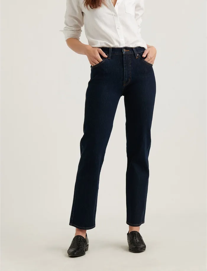 Mid Rise Authentic Straight Jean Tempo Women Jeans Lucky Brand