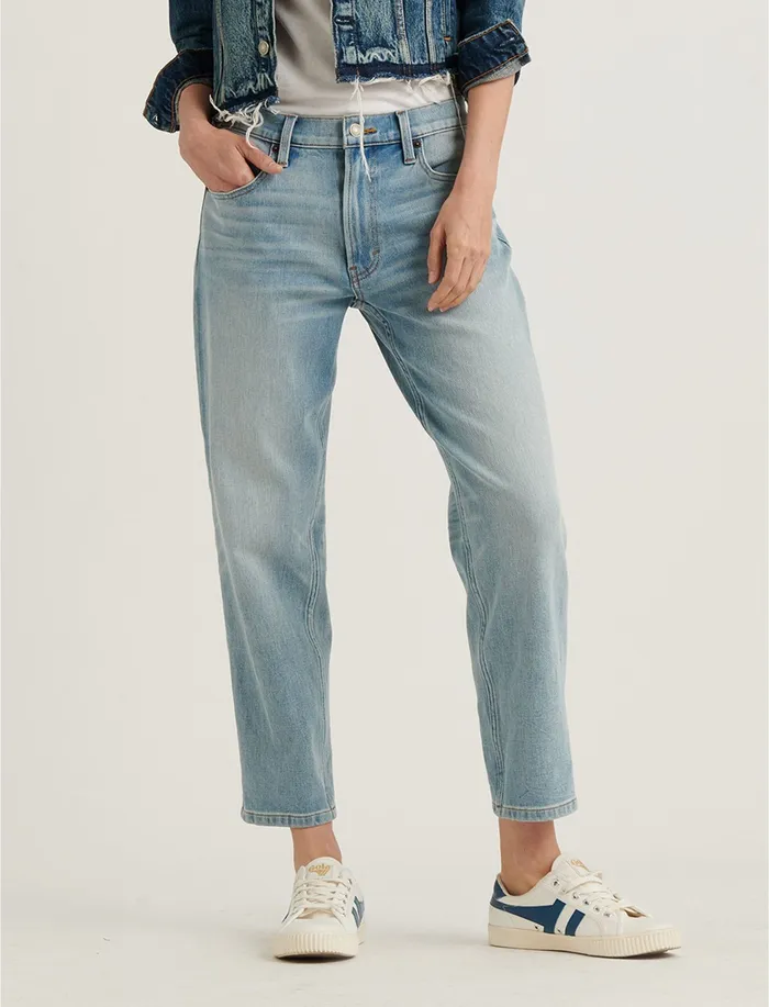 Mid Rise Boyfriend Jean Reverence Jeans Lucky Brand Women