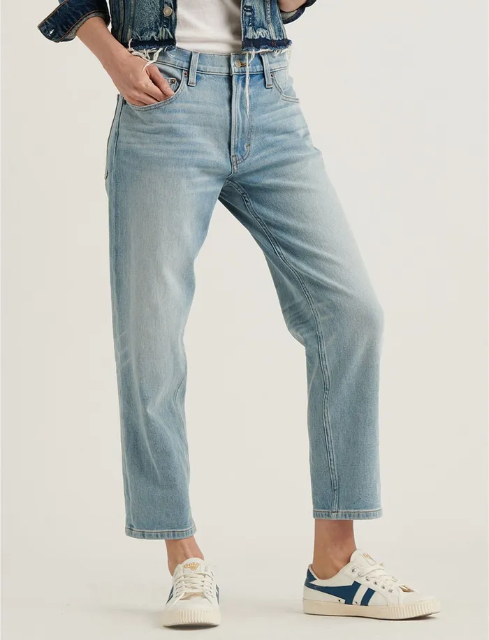 Mid Rise Boyfriend Jean Reverence Jeans Lucky Brand Women