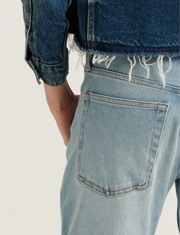 Mid Rise Boyfriend Jean Reverence Jeans Lucky Brand Women