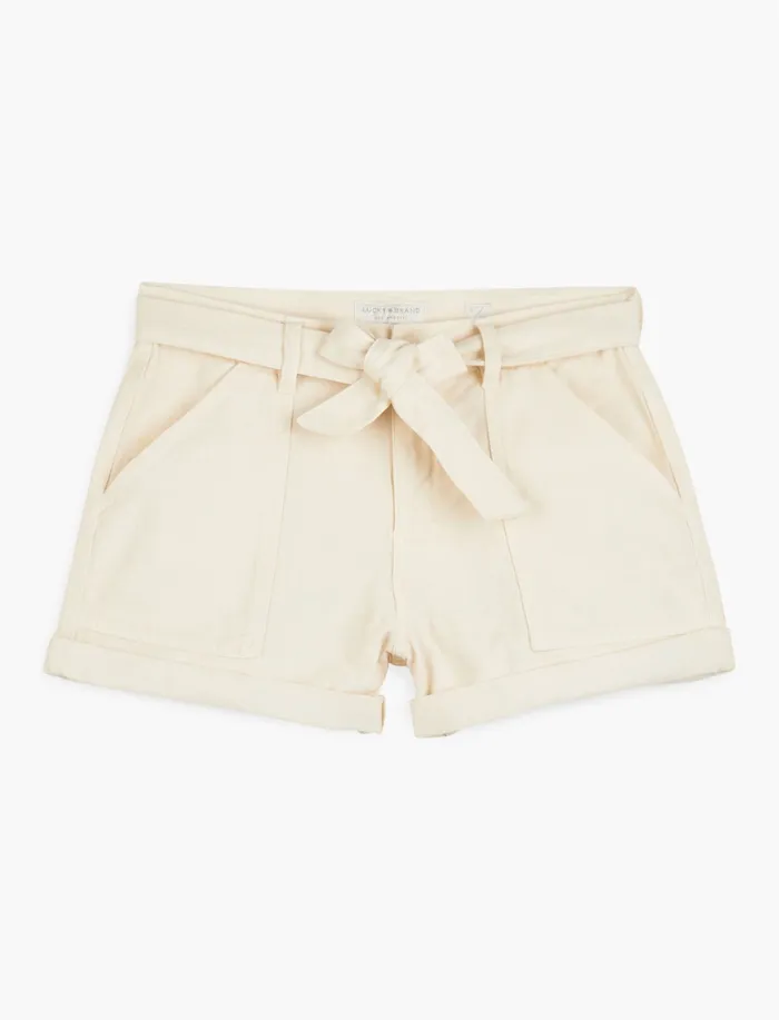 Mid Rise Utility Short Birch Shorts Lucky Brand Women