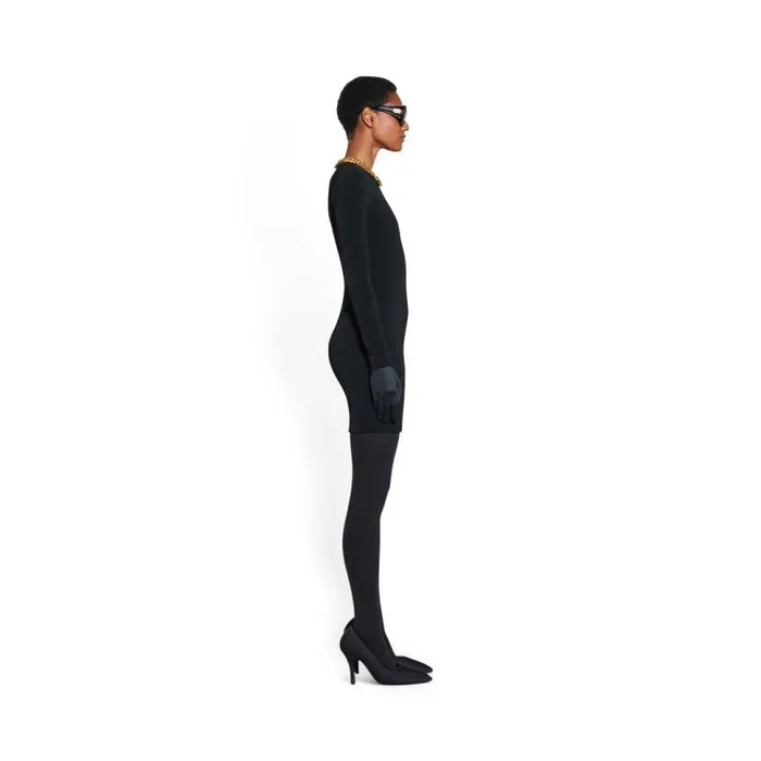 Mini Dress In Black Women Balenciaga Dresses and Skirts