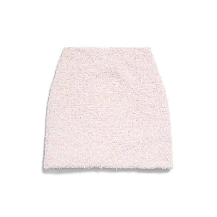Mini Skirt In Pink Women Balenciaga Dresses and Skirts