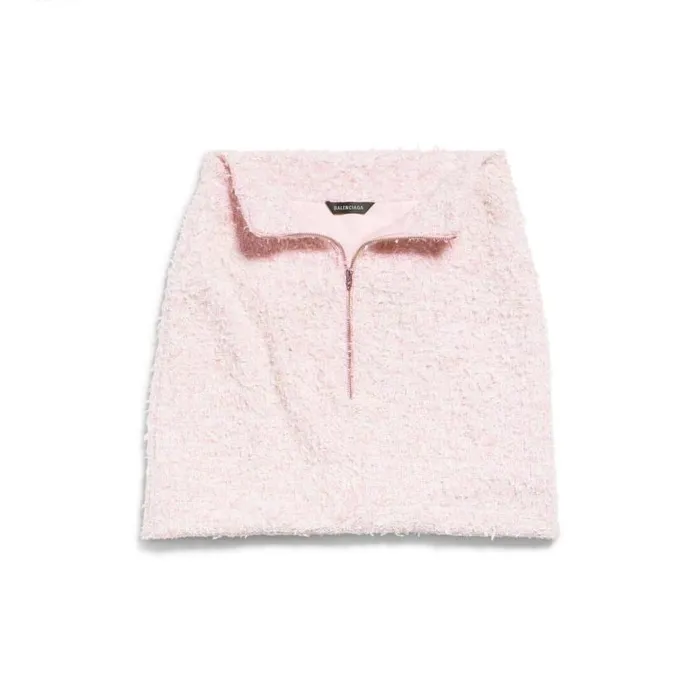Mini Skirt In Pink Women Balenciaga Dresses and Skirts