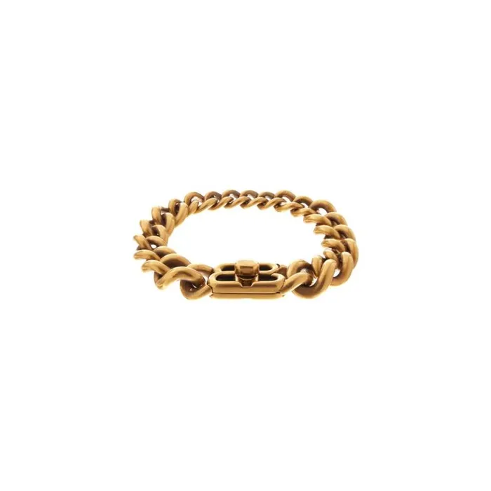 Monaco Chain Bracelet In Antique Gold WomenMen Balenciaga Jewelry