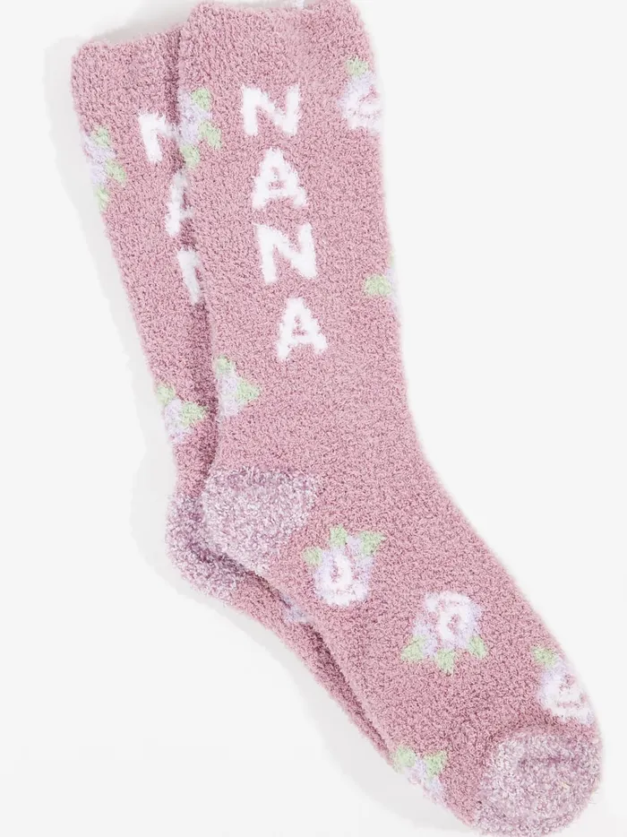 Nana Floral Cozy Socks Elderberry Women Altar039d State Socks