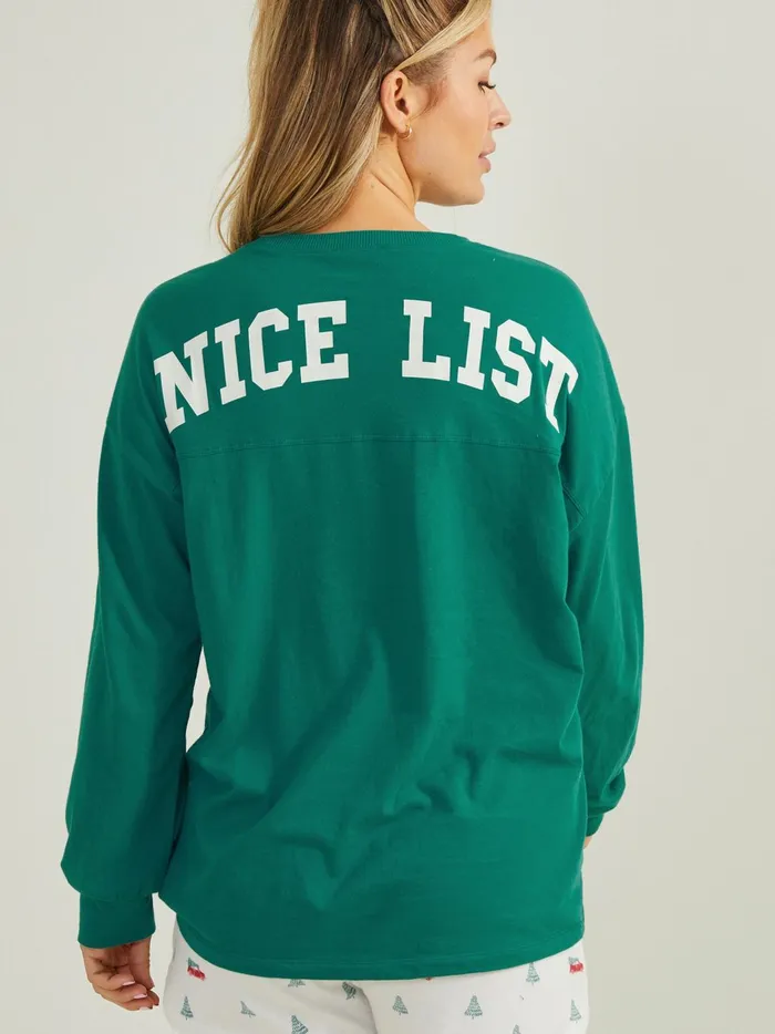 Nice List Lounge Top Green Women Altar039d State Sleep Lounge