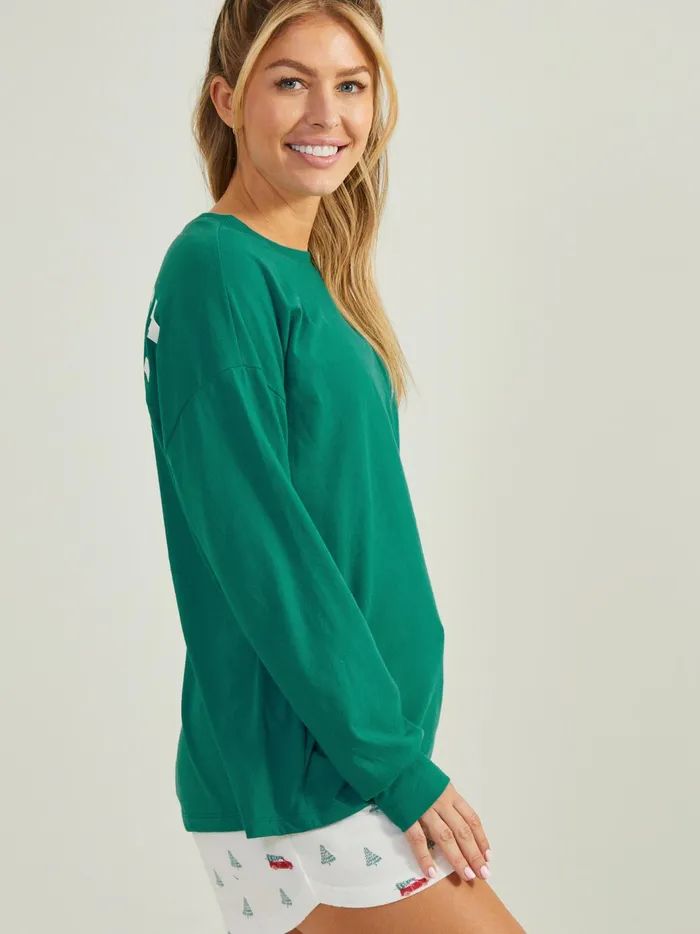 Nice List Lounge Top Green Women Altar039d State Sleep Lounge