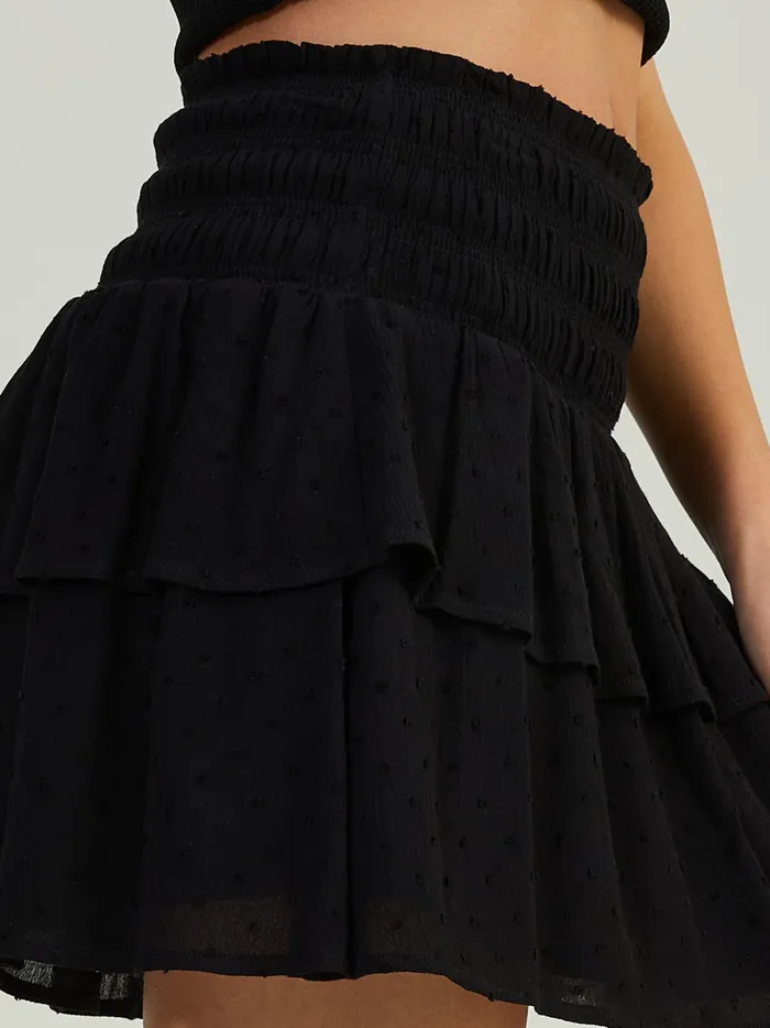 Nixi Clip Dot Skirt Black Women Altar039d State Skirts Skorts