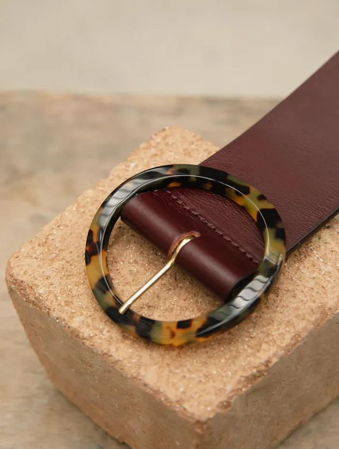 Oia Merlot Women Bobbies Belts
