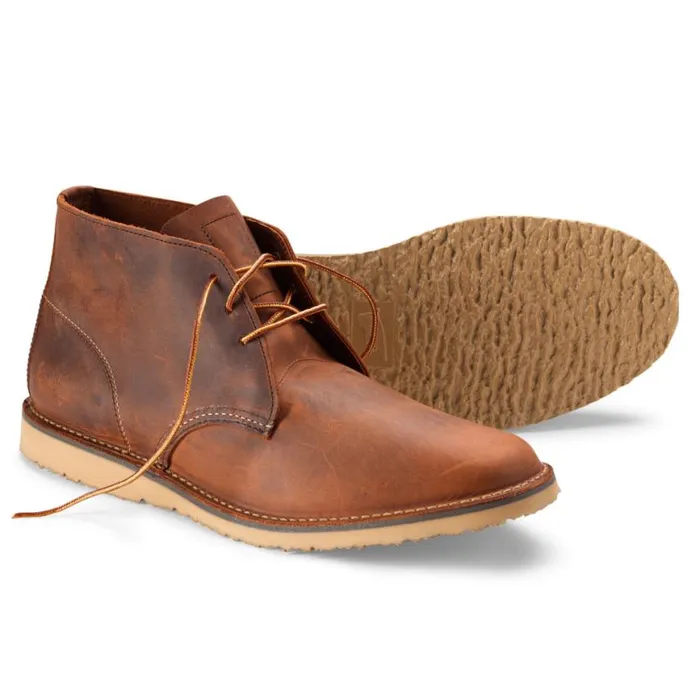 Orvis Boots Men Red Wing Weekender Chukka Copper