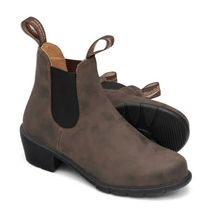 Orvis Boots Women Wos Blundstone 1677 Heeled Boots Rusticbrown