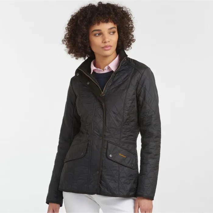 Orvis Jackets Women Barbour Cavalry Polarquilt Jacket Black