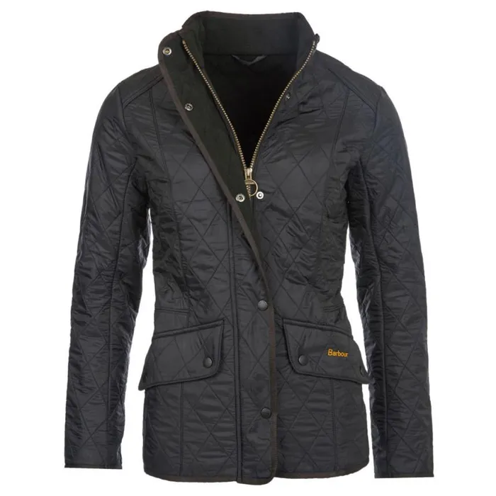 Orvis Jackets Women Barbour Cavalry Polarquilt Jacket Black
