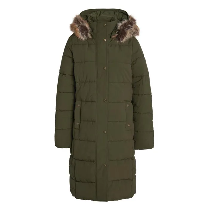 Orvis Jackets Women Barbour Grayling Quilted Parka Olive