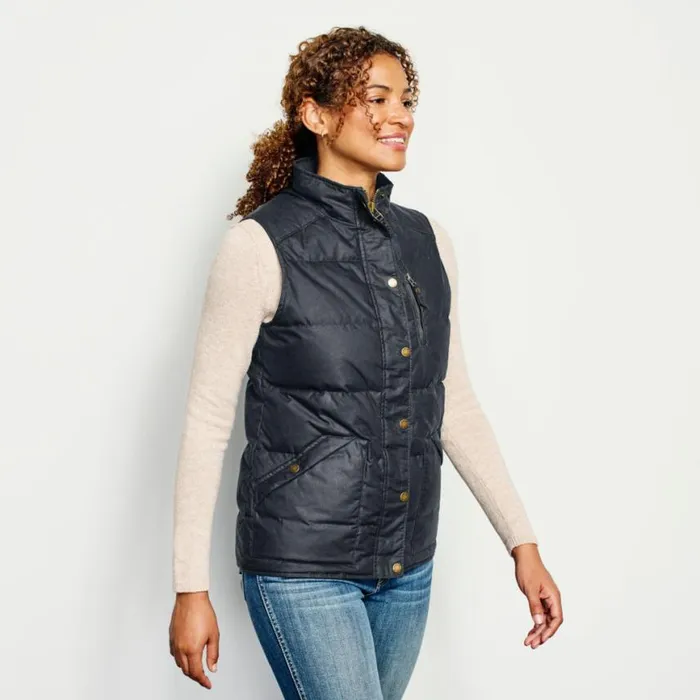 Orvis Vests Women NorEaster Puffer Vest Navy
