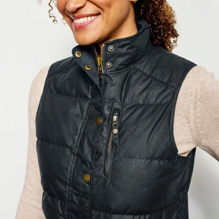 Orvis Vests Women NorEaster Puffer Vest Navy