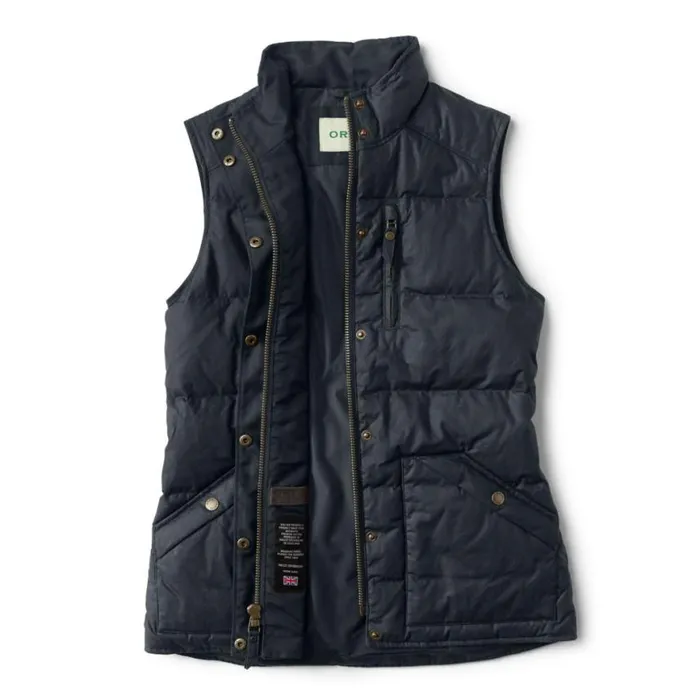 Orvis Vests Women NorEaster Puffer Vest Navy