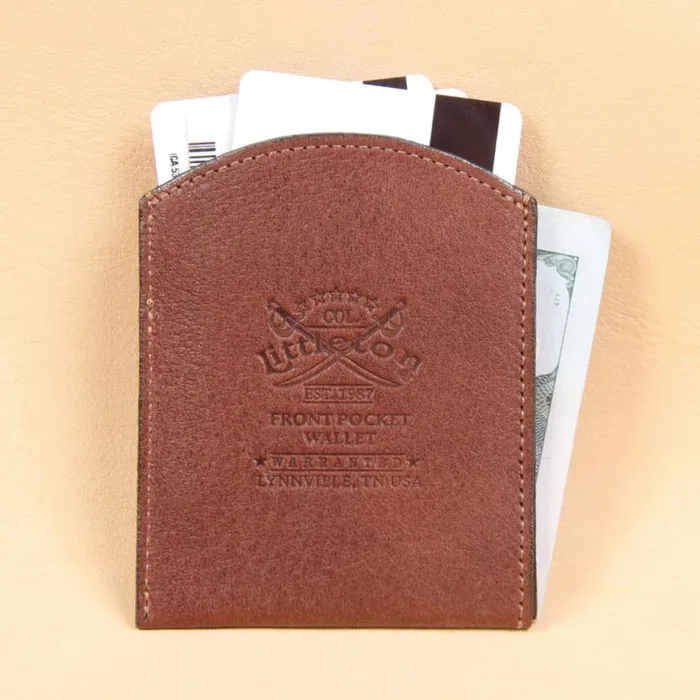 Orvis Wallets Men Leather Front Pocket Wallet