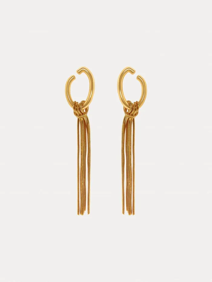 Oscar De La Renta Earrings O Knot Earrings Gold 8211 Women