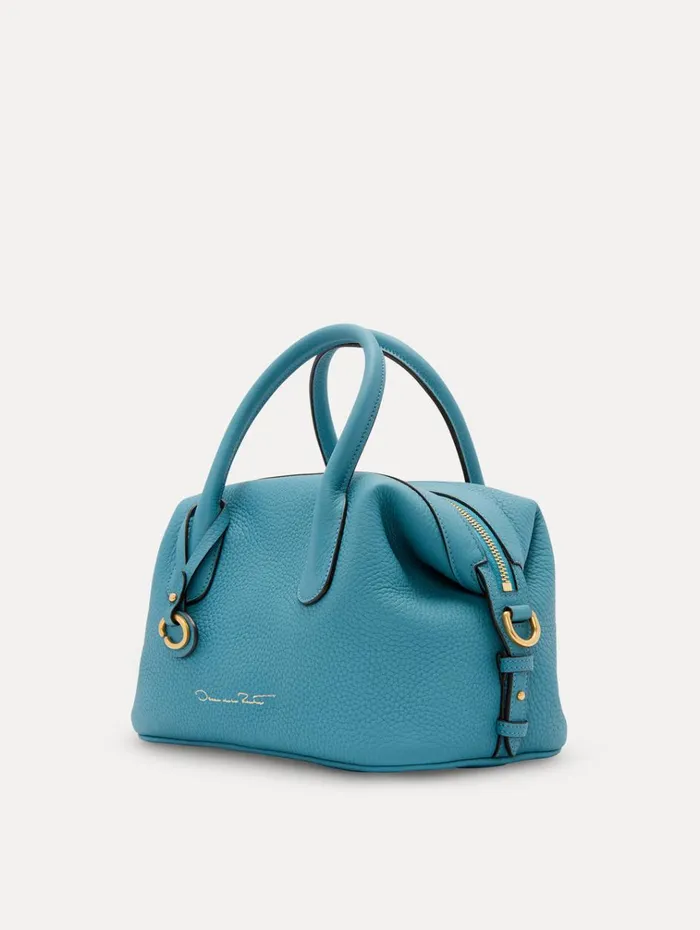 Oscar De La Renta Handbags The Mini Dahlia Denim Blue 8211 Women Oscar De La Renta Handbags The Mini Dahlia Denim Blue 8211 Women