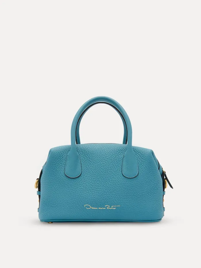 Oscar De La Renta Handbags The Mini Dahlia Denim Blue 8211 Women Oscar De La Renta Handbags The Mini Dahlia Denim Blue 8211 Women