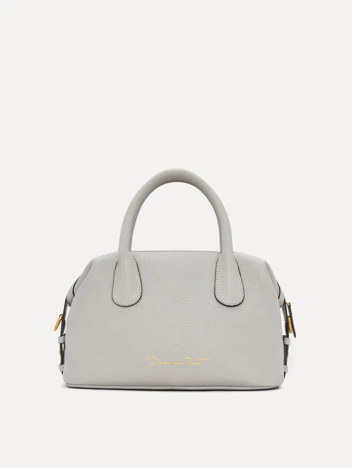 Oscar De La Renta Signature Handbags The Mini Dahlia Grigio Perla 8211 Women Oscar De La Renta Signature Handbags The Mini Dahlia Grigio Perla 8211 Women