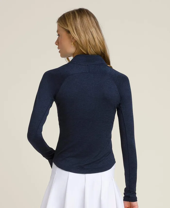 Outerwear All Day Half Zip 8211 Classic Navy Wilson Women