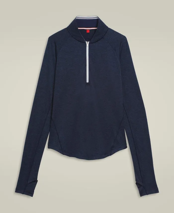 Outerwear All Day Half Zip 8211 Classic Navy Wilson Women