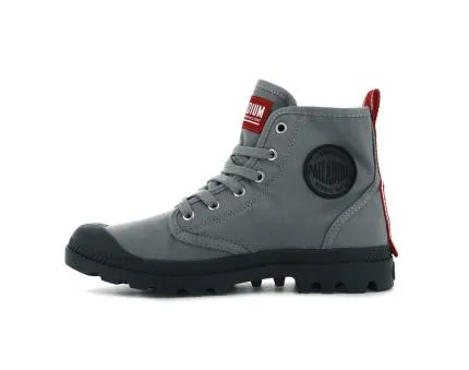 Palladium Boots Men PAMPA HI DARE TITANIUM Titanium Palladium Boots Men PAMPA HI DARE TITANIUM Titanium