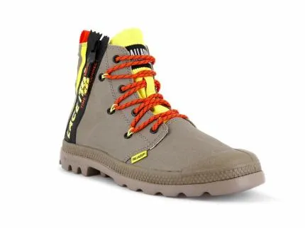 Palladium Boots Men PAMPA LITE LACE IT DUSKY GREEN Duskygreen Palladium Boots Men PAMPA LITE LACE IT DUSKY GREEN Duskygreen