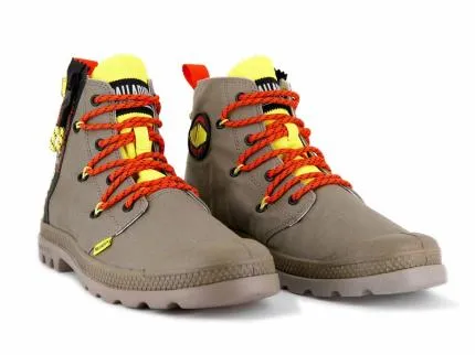 Palladium Boots Men PAMPA LITE LACE IT DUSKY GREEN Duskygreen Palladium Boots Men PAMPA LITE LACE IT DUSKY GREEN Duskygreen