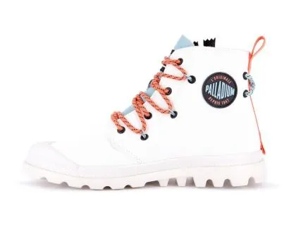 Palladium Boots Men PAMPA LITE LACE IT STAR WHITE Starwhite