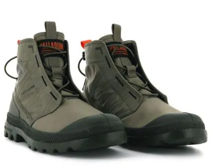 Palladium Boots Men PAMPA TRAVEL LITE DUSKY GREEN Duskygreen